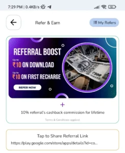 ReFast App Refer & Earn Offer