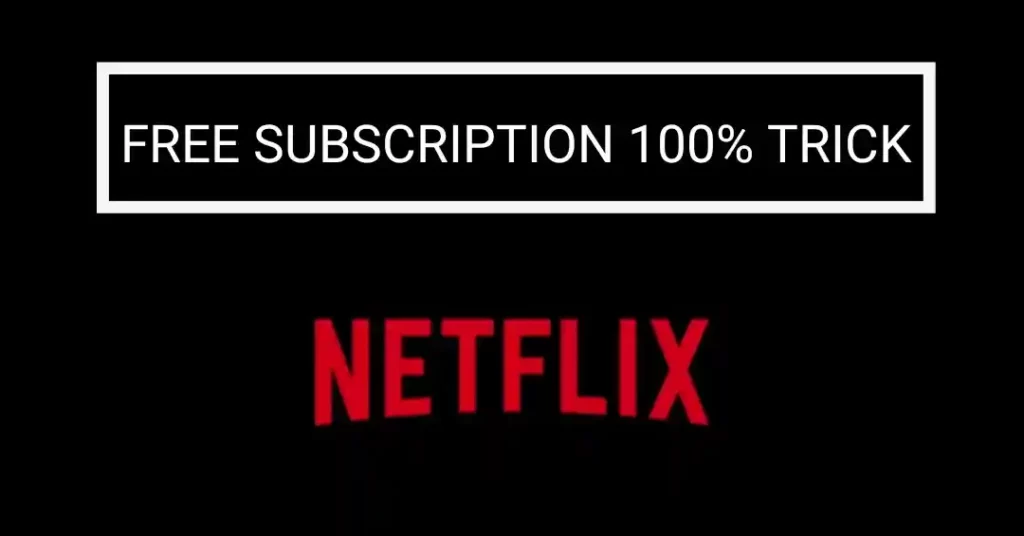 Free Netflix Premium Subscription