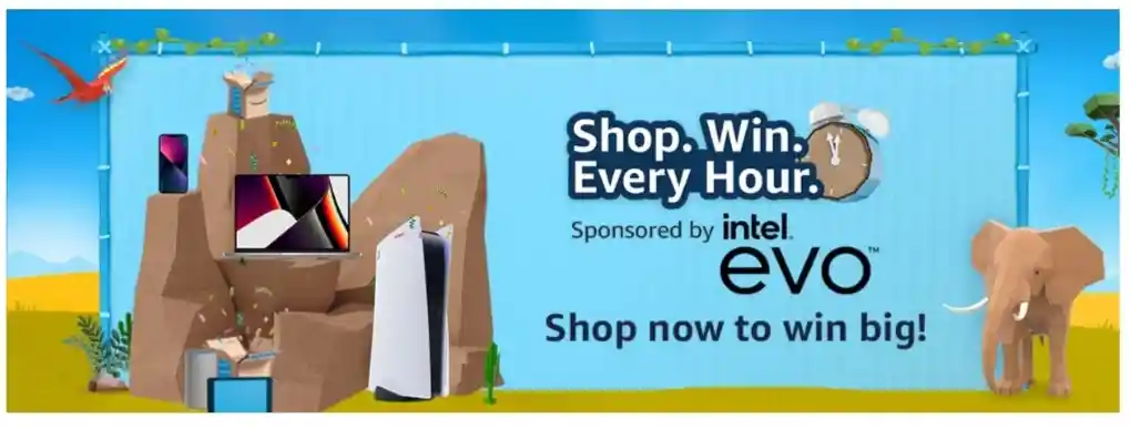 Amazon Shop Win Every Hour