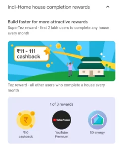 Google Pay Indi-Home Offer