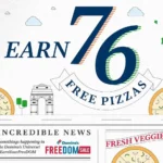 Are you ready to Earn Your FreeDOM for 76 Free Pizza Every Hour!