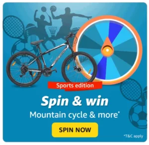 Amazon Sports Edition Spin And Win