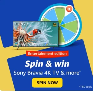 Amazon Entertainment Edition Spin And Win Quiz Answers