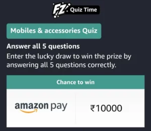 Amazon Mobiles And Accessories Quiz Answers