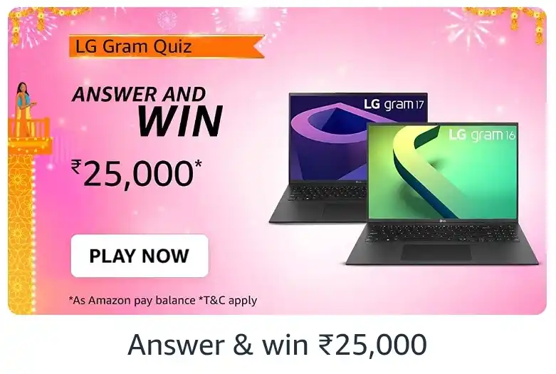 Amazon LG Gram Quiz Answers