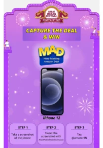 Amazon Mad on iPhone 12 Contest