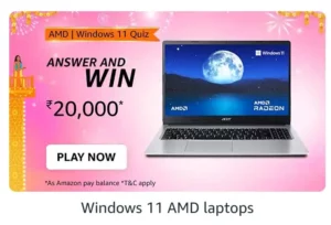 Amazon AMD Windows 11 Quiz Answers