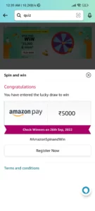 Amazon Business Extra Savings Spin And Win