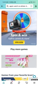 Amazon Travel Edition Spin And Win Quiz Answers