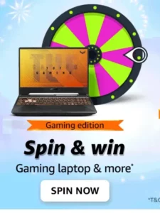 Amazon Gaming Edition Spin And Win