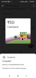 Google Pay Diwali Mela Offer