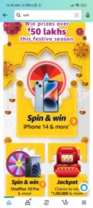 Amazon Festive Edition Spin And Win OnePlus 10 Pro