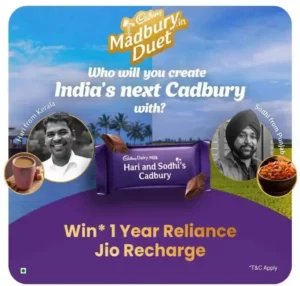 Myjio Cadbury Madbury Duet Free Data