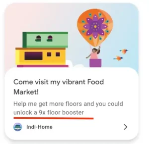 How to Unlock 9x floor booster in Gpay Food Market Round 4