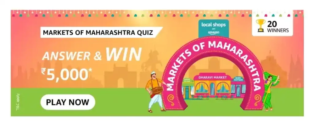 Amazon Markets of Maharashtra Quiz Answers