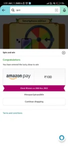 Amazon Smartphone Edition Spin And Win iPhone 14 Pro