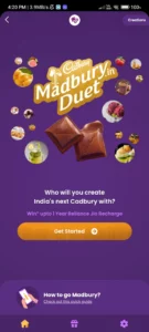 Myjio Cadbury Madbury Duet Free Data 
