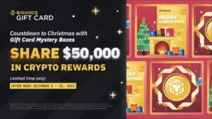 Binance Gift Card Mystery Box Celebrate Festive Season