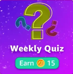 Amazon FZ Weekly Coins Quiz Answers