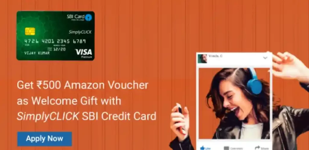 Apply for simplyClick SBI Credit Card