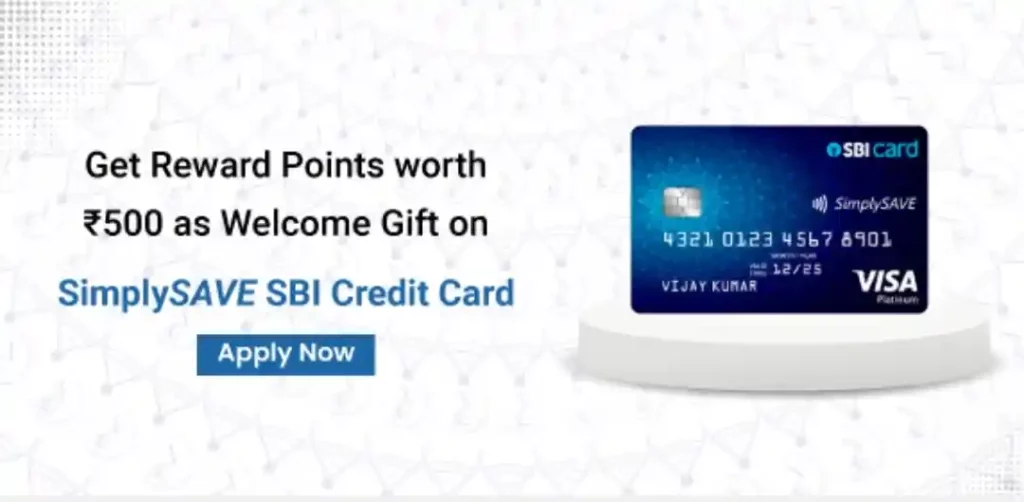 Apply for SimplySAVE SBI Card