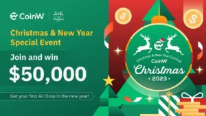 CoinW Christmas And New Year Special Event