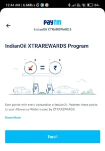 Paytm Indian Oil Free Petrol 