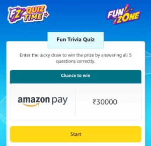 Amazon Fun Trivia Quiz Answers