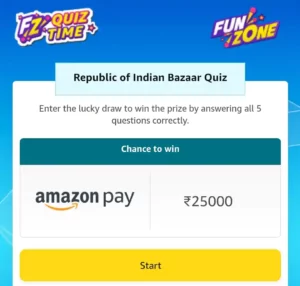 Amazon Republic of Indian Bazaar Quiz Answers