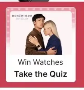 Nordgreen Valentine's Giveaway Quiz Answers