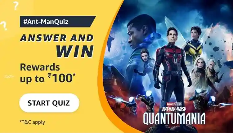 Amazon Pay Movies Ant-Man Quiz Answers