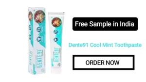 New Free Sample Dente91 Cool Mint Toothpaste