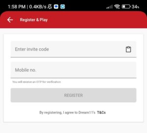 Dream11 Invite Code