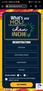 Indie Holi Celebration Contest