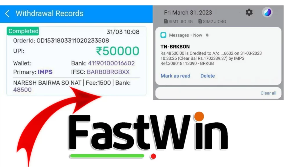 FastWin App Referral Code