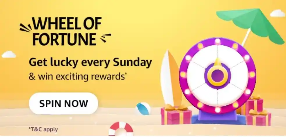 Sunday Amazon Spin and Win Answers