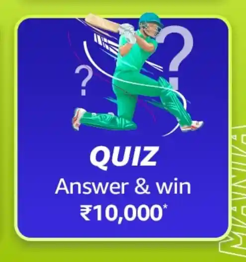 Amazon Weekly T-20 Highlights Quiz Answers