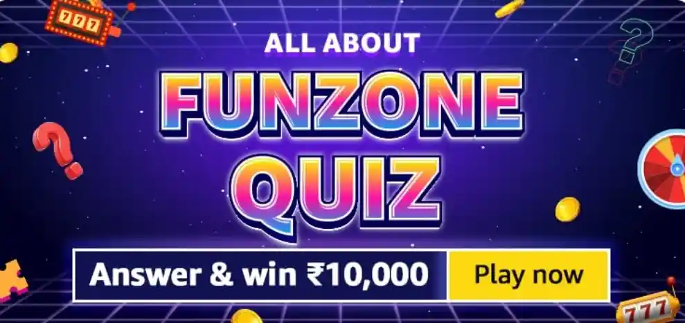 Amazon All About Funzone Quiz Answers