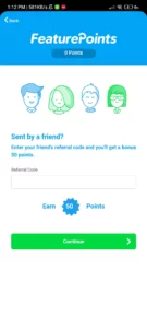 FeaturePoints Referral Code