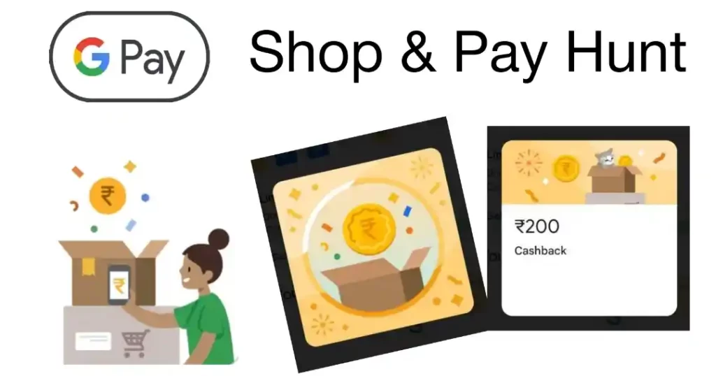 Google Pay Shop And Pay Hunt Offer